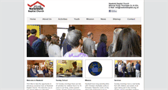 Desktop Screenshot of newboldbaptist.org.uk